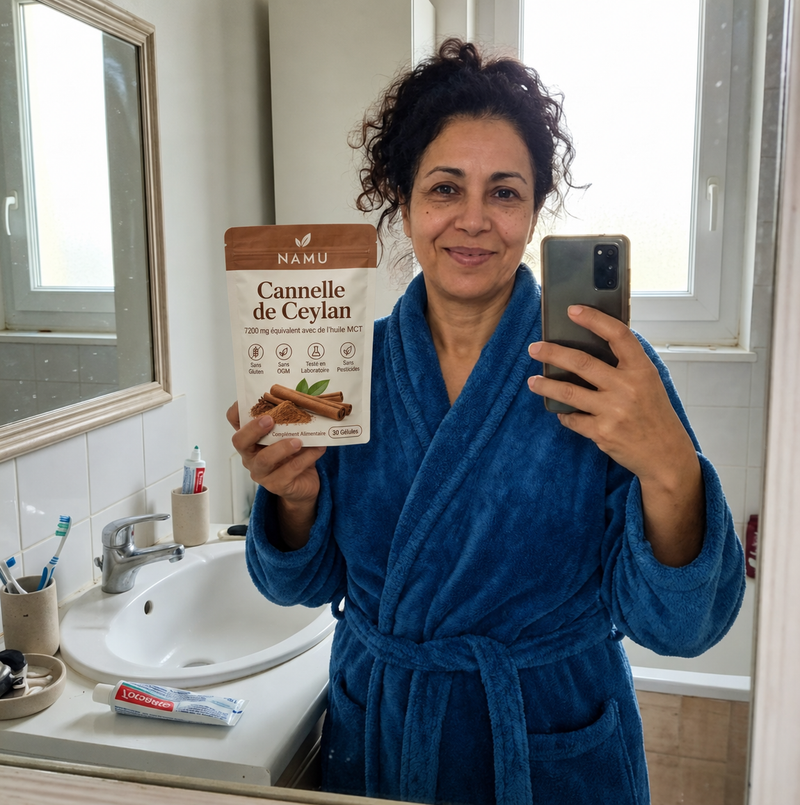 La routine Namu Botanica au quotidien