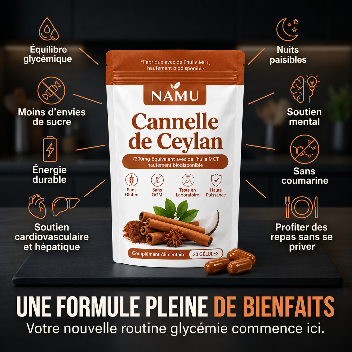 Namu Botanica Cannelle de Ceylan — visuel 8