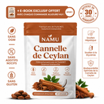 Cannelle de Ceylan 7200 mg équivalent avec Huile MCT